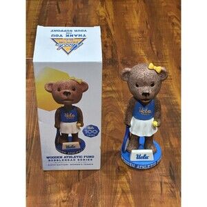 UCLA Bruins Wooden Athletic Fund Bobblehead Series Sixth Edition Women’s Tennis
